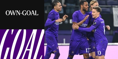 Embedded thumbnail for RSC Anderlecht - KV Kortrijk: Own goal 2-0