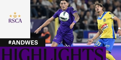 Embedded thumbnail for HIGHLIGHTS: RSC Anderlecht - KVC Westerlo 