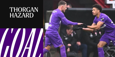 Embedded thumbnail for KV Kortrijk - RSC Anderlecht: Hazard 0-1