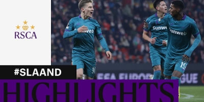 Embedded thumbnail for HIGHLIGHTS: Slavia Praha - RSC Anderlecht