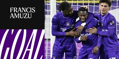 Embedded thumbnail for RSC Anderlecht - KAA Gent: Amuzu 6-0