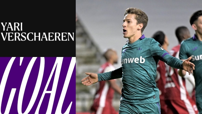 Embedded thumbnail for Antwerp - RSC Anderlecht: Verschaeren 1-1