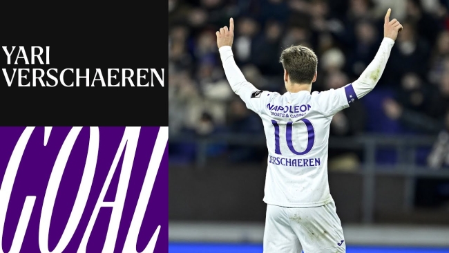 Embedded thumbnail for RSC Anderlecht - KV Mechelen: Verschaeren 3-1