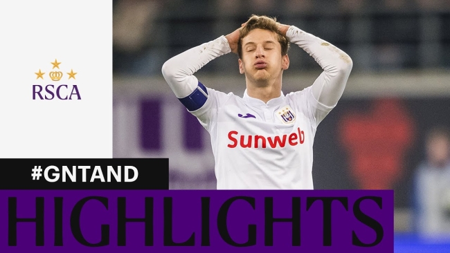 Embedded thumbnail for HIGHLIGHTS: KAA Gent - RSC Anderlecht