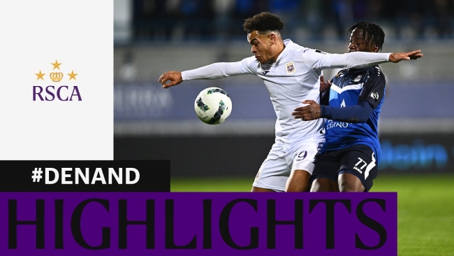 Embedded thumbnail for HIGHLIGHTS: FCV Dender - RSC Anderlecht