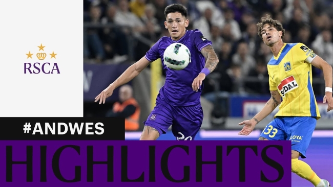 Embedded thumbnail for HIGHLIGHTS: RSC Anderlecht - KVC Westerlo 