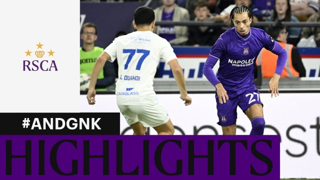 Embedded thumbnail for HIGHLIGHTS: RSC Anderlecht - KRC Genk