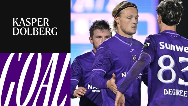 Embedded thumbnail for Tubize-Braine - RSC Anderlecht: Dolberg 0-2