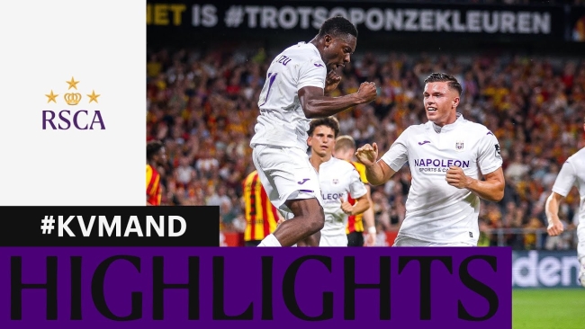 Embedded thumbnail for HIGHLIGHTS: KV Mechelen - RSC Anderlecht