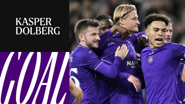 Embedded thumbnail for RSC Anderlecht - KAA Gent: Dolberg 3-0