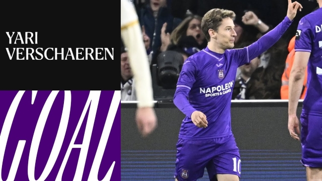 Embedded thumbnail for RSC Anderlecht - Beerschot: Verschaeren 1-1