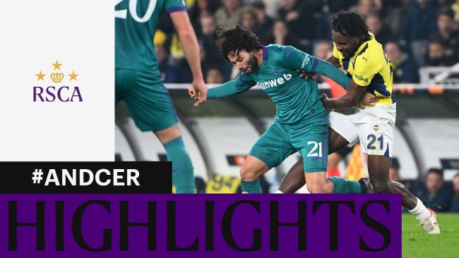 Embedded thumbnail for HIGHLIGHTS: Fenerbahçe - RSC Anderlecht