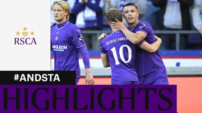 Embedded thumbnail for Highlights: RSC Anderlecht - Standard de Liège