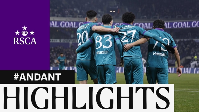 Embedded thumbnail for HIGHLIGHTS: RSC Anderlecht - Antwerp