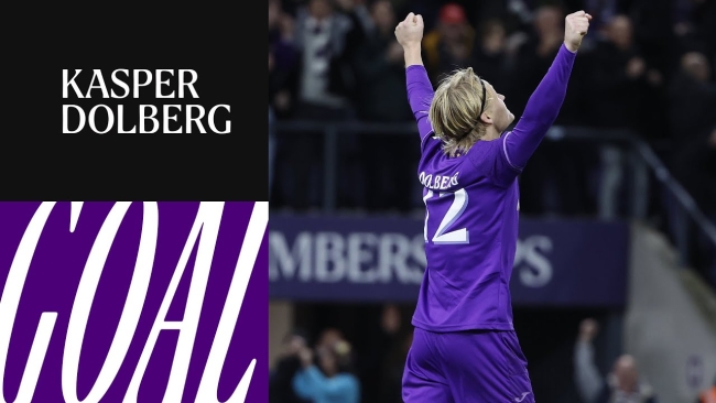 Embedded thumbnail for RSC Anderlecht - KAA Gent: Dolberg 4-0